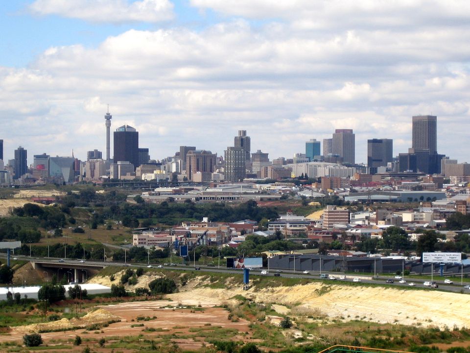 Johannesburg city view